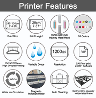 Impresora UV Industrial de Gran Formato 2513, Máquina de Impresión Plana UV para Publicidad, Muebles y Tableros Acrílicos