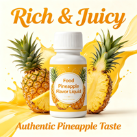 Essence liquide concentrée à haute concentration de saveur d'ananas Taima - Arôme naturel d'ananas tropical juteux, qualité alimentaire, pureté à 100%