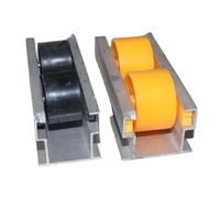 Roue de patin en plastique durable avec roulement à billes pour rail de circulation de type Lean Pipe - Utilisation en entrepôt, nouvelle capacité