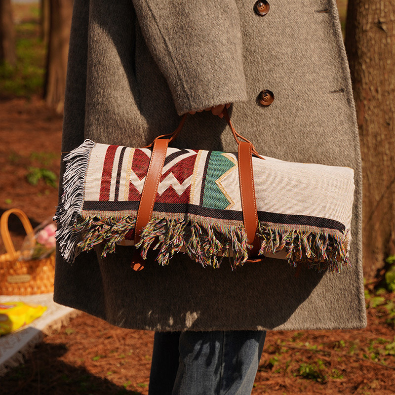 100 Pure Wool Blanket Printed Luxury