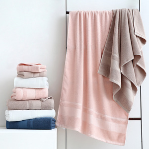 Toalla Facial de Algodón Puro 75x35cm 140x70cm, Gruesa, Suave y Absorbente, para Uso Doméstico, para Adultos - Product Image 4