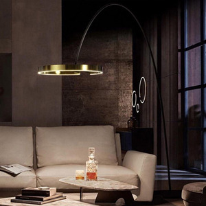 Lampada da Terra Moderna di Lusso Regolabile, Lampada ad Arco in Metallo <span class=keywords><strong>LED</strong></span> per Decorazione Hotel, Camera da Letto, Divano e Soggiorno - Product Image 2