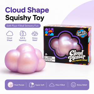 <span class=keywords><strong>Giocattolo</strong></span> Antistress a Forma di Nuvola, Ultra Morbido, Non Tossico, Super Elastico, Gioco Sensoriale per Bambini e Adulti, Regalo per Feste - Product Image 4