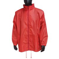 Jas Hujan Unisex Murah, Ringan, Mudah Dibawa, Anti Air, dengan Tudung Tersembunyi, Jaket Windbreaker Promosi
