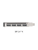 Carte graphique professionnelle RTX A4000 16 Go GDDR6 pour station de travail, GPU pour le rendu 3D CAD et l'informatique de pointe (IA)
