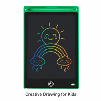 Tablette d'écriture LCD éducative avec support, 8,5, 10, 12 pouces, bloc de dessin réutilisable pour enfants, cadeau d'anniversaire