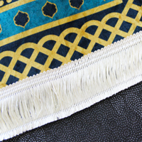 Tapis de prière islamique en mousse à mémoire de forme 80x120CM, tapis de prière musulmane de haute qualité pour mosquée