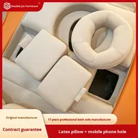 Canapé-lit de massage des pieds multifonction électrique avec matériau en PVC pour les centres de spa commerciaux