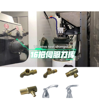 Corps de soupape en laiton faisant la machine de transfert spéciale fraisage de forage multi-stations Machine de ligne de soupape en laiton avec robot