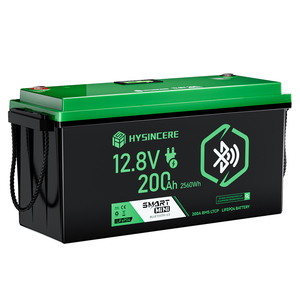 แบตเตอรี่ LiFePO4 <span class=keywords><strong>12V</strong></span> 200Ah พร้อมบลูทูธ สมาร์ทมินิ ดีฟไซเคิล ลิเธียมไอรอนฟอสเฟต 200A BMS 2560Wh สำหรับโซลาร์ RV เรือ - Product Image 5