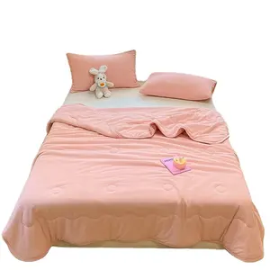 Tüm sezon cilt dostu jiangnan tipik lüks kalın çift kişilik yatak jakar % 100% tussah el yapımı doğal ipek comfortert yorgan