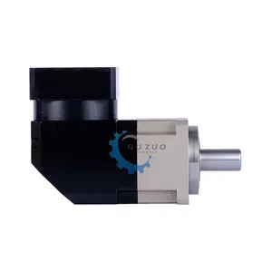Guzuo ZBR180 Helical-Tooth Planetary worm Gear box Speed Reducer For 180 Servo Motor ABR180 90 degree gearbox
