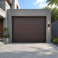 Vente directe d'usine, portes de garage sectionnelles à commande à distance, isolation thermique, antivol, résistantes au vent, pour villa, appartement