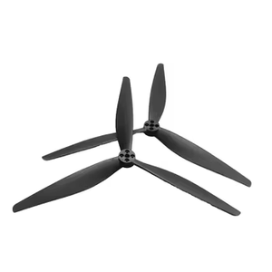 Hélices noires à <span class=keywords><strong>3</strong></span> pales de 13 pouces en fibre de verre et nylon, 2CW 2CCW, pour drone de course FPV, quadricoptère longue portée - Product Image 4