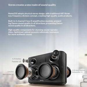 <span class=keywords><strong>Enceinte</strong></span> sans fil <span class=keywords><strong>Denon</strong></span>/Tianlong Home250 pour le streaming multimédia, audio HiFi, prise en charge du Wi-Fi, basses puissantes, stéréo, LED monochrome - Product Image 4