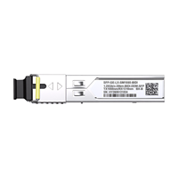 Module optique SFP FR Gigabit 1.25G 10km BIDI SC monofibre -8~-3dBm pour émetteurs-récepteurs optiques FTTH