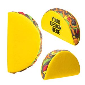 High Quality PU Foam Taco Shape Stress Reliever Toy <b>Ball</b> for 5 to 7 Years Old with Customized Logo Unisex Customizable Design - Product Image 1