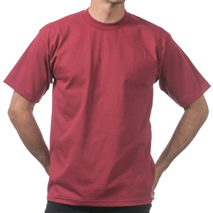 Prix de gros, logo personnalisé imprimé, t-shirts pour hommes en jersey 100% coton, coupe ajustée, grande taille, manches courtes, séchage rapide - Product Image 2