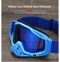 Nouvelles lunettes de moto pour hommes, lunettes de course tout-terrain, lunettes de protection contre le vent, lunettes de sécurité pour le snowboard