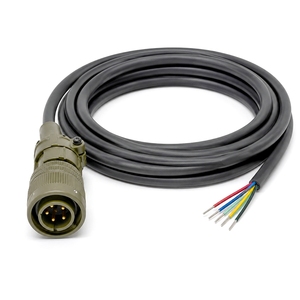Conector Circular Industrial de 5 Pines Serie MIL-<span class=keywords><strong>DTL</strong></span>-5015, Conjunto de Cable VG3106-14S-5P a VG3106-14S-5S, Adaptador de Rosca MS5015 MIL - Product Image 2