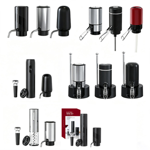 Decantador de Vino Eléctrico de Alta Calidad con Interruptor de Aireación Ajustable, Dispensador Compatible con la Mayoría de las Botellas de Vino, Ideal para Regalo - Product Image 1
