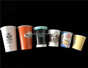 Tazas de café desechables de 8oz, tazas blancas de papel desechables para beber en caliente/frío para Familia, bistros, oficina, picnic y fiesta - Product Image 3