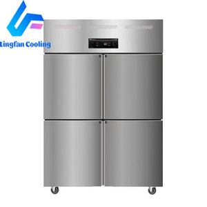 Refrigerador de Cuatro Puertas con Compartimentos Separados para Congelador, Congelador para Cocina de Restaurante Zhangxiaole - Product Image 5