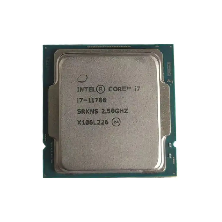 Core i7 11700 processador de mesa cpu 8 núcleos, até 4.9ghz lga 1200 placa-mãe suporte b560