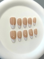 Vente en gros de 10 faux ongles 100% faits à la main, à pression, à bas prix, avec nouveaux strass, style design pour filles, 10 pièces