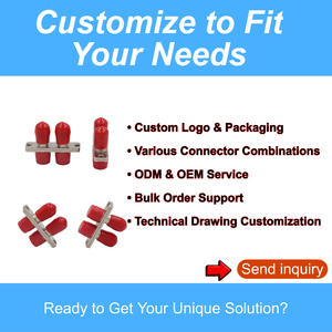 Zifonic FC-ST Duplex đa sợi quang Adapter <span class=keywords><strong>Coupler</strong></span> cho FTTx 850/1310/1550nm tốc độ cao trung tâm dữ liệu & kết nối internet - Product Image 5