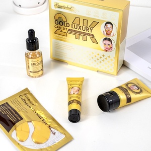 Produits de soin de la peau coréens personnalisés avec logo, blanchissants, éclaircissants et anti-âge, or 24 carats, ensemble de luxe pour le soin du visage - Product Image 4