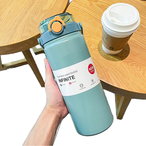 Gourde isotherme en acier inoxydable grande capacité, directement de l'usine, avec double poignée, portable, pour activités sportives en extérieur, pour étudiants - Product Image 1