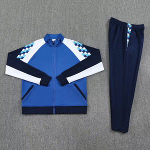 Fútbol España Club Traje Nuevo Diseño Venta al por mayor Manga Larga Fútbol Chándal <span class=keywords><strong>Argentina</strong></span> Fútbol Chaqueta Fútbol Entrenamiento Chaqueta - Product Image 5