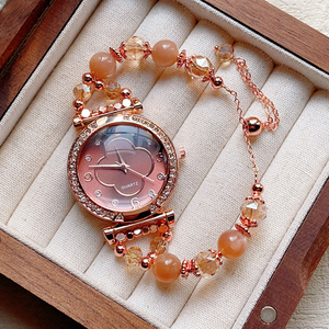 Orologio Elettronico in Acrilico Design Originale 2026, Movimento <span class=keywords><strong>al</strong></span> Quarzo Analogico, Impermeabile, Sportivo, Regolabile per Gioielleria Femminile - Product Image 2