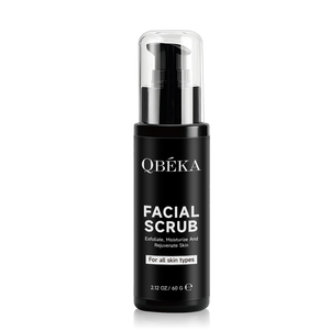 <span class=keywords><strong>Exfoliante</strong></span> suave para hombre QBEKA, <span class=keywords><strong>exfoliante</strong></span> <span class=keywords><strong>facial</strong></span> con microperlas naturales, antiacné y minimizador de poros para pieles grasas y sensibles - Product Image 6