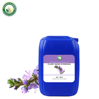 Hydrolat de Sauge Sclarée 100% Pur et Naturel de Qualité Supérieure, Grade Cosmétique et d'Aromathérapie, Riche en Linalol, Hydratant et Réparateur pour une Peau Saine