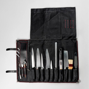 Échantillon gratuit Nouveau Kit de rangement étanche pour couteaux de cuisine, de pique-nique, de voyage, de camping et de plein air, sac de rangement pour couverts - Product Image 4