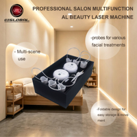 Masseur facial micro-courant à doigts dorés anti-âge, lissant les rides, liftant le visage, raffermissant la peau, masseur pour le cou, soin de la peau