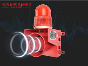 110V điều khiển từ xa công nghiệp Còi còi khẩn cấp âm thanh và ánh sáng báo động đỏ LED nhấp nháy dừng khẩn cấp Loa - Product Image 3