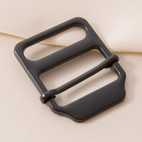Meetee BB-103 Boucles réglables 15/20/25 mm pour accessoires vestimentaires, sangles de sacs, sangles de vêtements, boucles de réglage à trois glissières