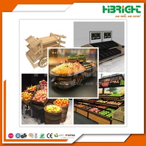Exhibidor de Verduras para Tienda, Mostrador de Exhibición de Frutas, Refrigerador para Exhibición de Vegetales - Product Image 6
