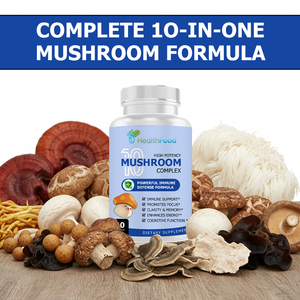 Capsules de complexe de champignons haute puissance avec Crinière de lion pour une énergie et une humeur naturelles améliorées, emballage personnalisé - Product Image 4