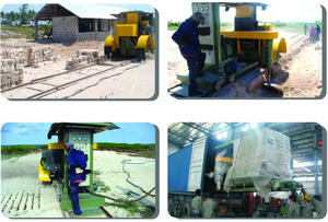 Hualong Máy Móc Đá HKSS-1400 Đá Sa Thạch Đá Vôi <span class=keywords><strong>Laterite</strong></span> Đá Đỏ Máy Cắt Đá Cho Gạch Khối Ở Châu Phi - Product Image 4