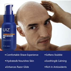 सैंडलवुड प्री-शेव तेल को कम करते हैं और नरम नरम त्वचा बालों को मॉइस्चराइजिंग दाढ़ी की देखभाल करने वाले पुरुषों को तेल पिलाना - Product Image 3