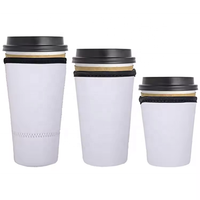 Sublimation personnalisée Boisson chaude 16Oz 24oz 32oz Manchon réutilisable isolé pour tasse à café en néoprène