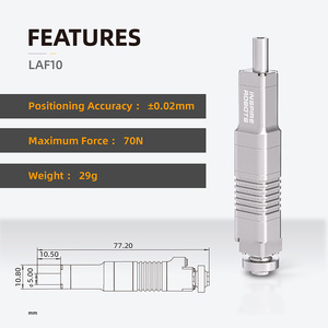 Laf10 nhỏ nhất thế giới tốc độ cao, độ chính xác cao, lực lượng kiểm soát <span class=keywords><strong>Mini</strong></span> tuyến tính thiết bị truyền động - Product Image 4
