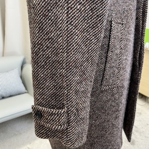 Áo khoác len pha cao cấp JXKRSZF thiết kế theo phong cách cổ điển châu Âu, may đo riêng, lấy cảm hứng từ di sản xa xỉ. - Product Image 5