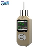 Detector de Gas compacto portátil, personalizado para Gases H2S CO CO2 CH4 C2H4 VOCS PM O3, Detector de fugas de Gas