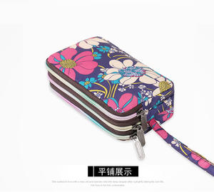 2023 Groothandel Goedkopere Multi Kleuren Pu Lederen Vrouwen Lange Portemonnee Vintage Rits Portemonnee Voor Dames - Product Image 5