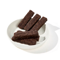 Barra de Cereal de Camote Morado con Semillas de Chía Recubiertas de Chocolate Negro, Baja en Azúcar, Snack Saludable, Barra Energética Proteica